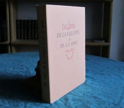 Du Sang de la Volupté et de la Mort.. BARRES Maurice