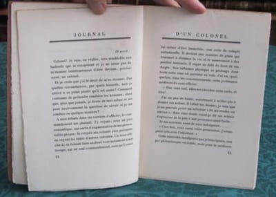 Journal d'un Colonel.