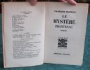 Le Mystère Frontenac. Roman - Édition originale.. MAURIAC François
