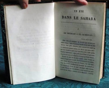 Un été dans le Sahara - Édition originale.