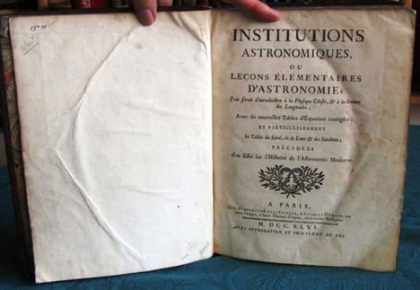 Institutions Astronomiques - Édition originale.. KEILL John - LE MONNIER Pierre-Charles
