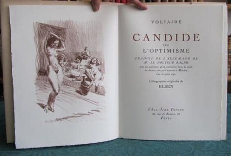 Candide ou l'Optimisme.. VOLTAIRE