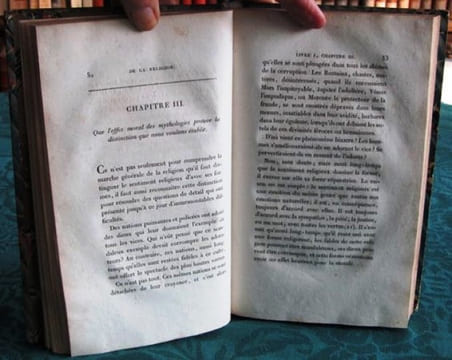 De la Religion, considérée dans sa source, ses forces et ses développements. 3 volumes/6.. CONSTANT Benjamin