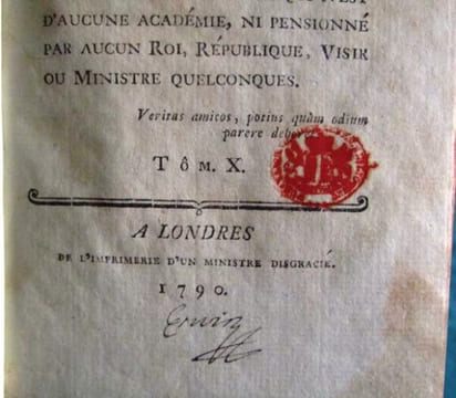 Lettres Historiques, Politiques et Critiques sur les Événements qui se sont passés depuis 1778 jusqu'à présent. 14 volumes.. METTERNICH