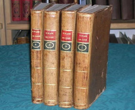 Voyage en Pologne, Russie, Suède, Dannemarc (Danemark), Norvège, etc. 4 volumes.. COXE William
