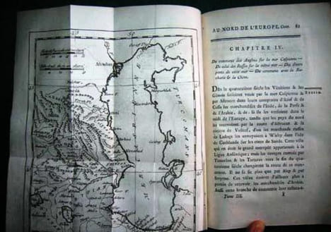 Voyage en Pologne, Russie, Suède, Dannemarc (Danemark), Norvège, etc. 4 volumes.. COXE William