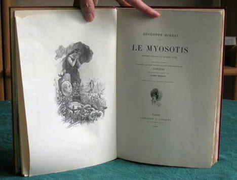 Le Myosotis. Petits Contes et Petits Vers.. MOREAU Hègèsippe