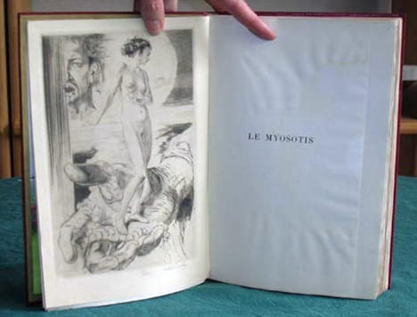 Le Myosotis. Petits Contes et Petits Vers.. MOREAU Hègèsippe