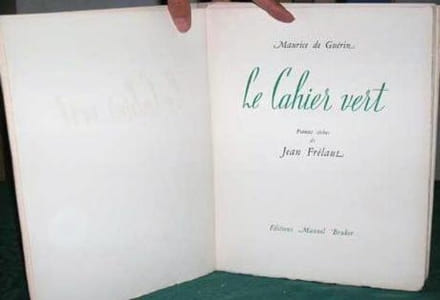 Le Cahier vert.