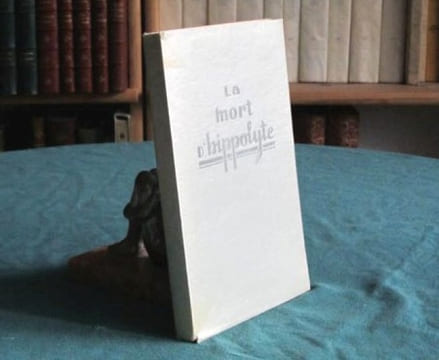 La Mort d'Hippolyte.. LACRETELLE Jacques de