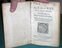 Jacobi Sirmondi, Soc. Iesv Presb. Historia Praedestinatiana.. SIRMOND Jacques