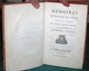Mémoires du Baron de Tott sur les Turcs et les Tartares. 2 volumes.. TOTT Baron de