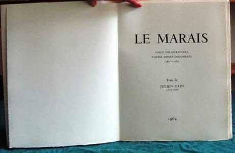 Le Marais.