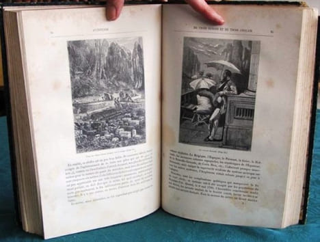 Une Ville flottante. Les Forceurs de blocus. Aventures de 3 Russes et de 3 Anglais dans l'Afrique australe.. VERNE Jules