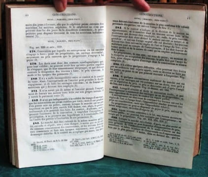 Code des Constructions et de la Contiguité (1846) suivi du Code des Propriétaires, des Locataires, des Usufruitiers et des Constructeurs de maisons.. ...
