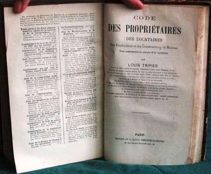 Code des Constructions et de la Contiguité (1846) suivi du Code des Propriétaires, des Locataires, des Usufruitiers et des Constructeurs de maisons.. ...