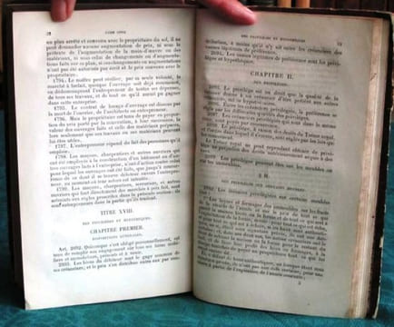 Code des Constructions et de la Contiguité (1846) suivi du Code des Propriétaires, des Locataires, des Usufruitiers et des Constructeurs de maisons.. ...