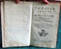 Théâtre complet de Mr. de Voltaire. Tome 3. Sémiramis. Oreste. Les Pélopides. Catilina. Le Triumvirat.. VOLTAIRE