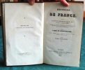 Histoire de France, depuis la fin du règne de Louis XVI à l'année 1825. Tome 3.. MONTGAILLARD (Abbé de)