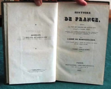 Histoire de France, depuis la fin du règne de Louis XVI à l'année 1825. Tome 5.