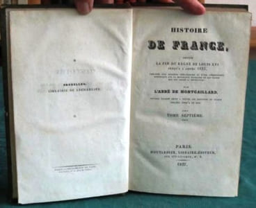 Histoire de France, depuis la fin du règne de Louis XVI à l'année 1825. Tome 7.