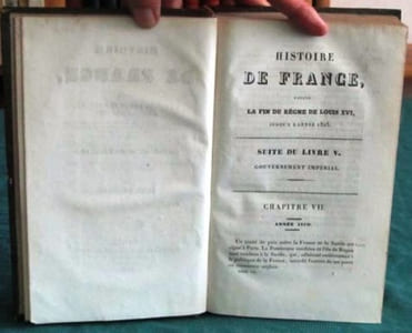 Histoire de France, depuis la fin du règne de Louis XVI à l'année 1825. Tome 7.