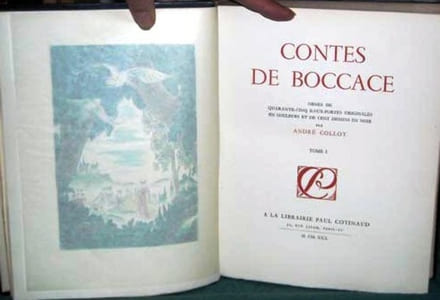 Contes de Boccace. (Bocace) 3 volumes.