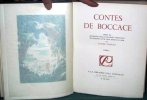 Contes de Boccace. (Bocace) 3 volumes.. BOCCACE Jean (Giovanni Boccaccio)