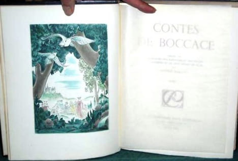 Contes de Boccace. (Bocace) 3 volumes.. BOCCACE Jean (Giovanni Boccaccio)