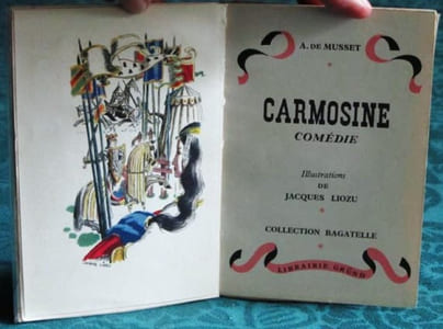 Carmosine. Comédie.