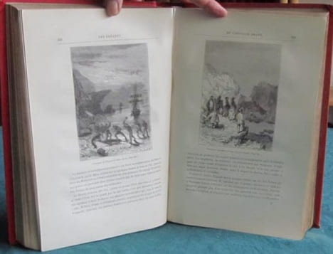 Les Enfants du Capitaine Grant. Voyage autour du Monde. (Bannière bleue). VERNE Jules