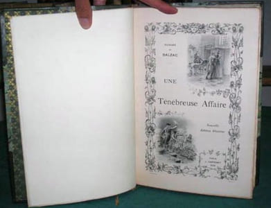 Une Ténébreuse Affaire.