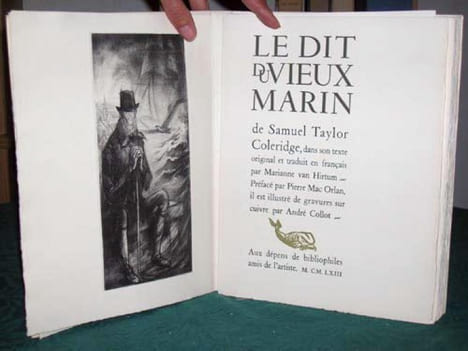 Le dit du vieux marin.. COLERIDGE Samuel Taylor