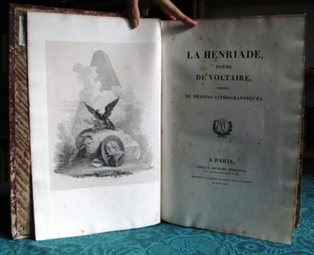 La Henriade, Poëme de Voltaire.. VOLTAIRE