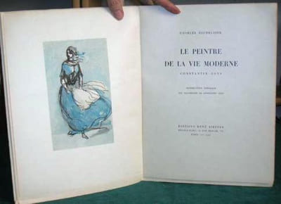 Le Peintre de la vie moderne Constantin Guys.