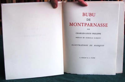 Bubu de Montparnasse.