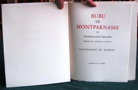 Bubu de Montparnasse.. PHILIPPE Charles-Louis
