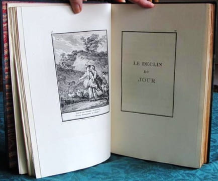 Choix de Chansons mises en Musique. 4 volumes.. LABORDE Jean-Benjamin de