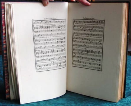 Choix de Chansons mises en Musique. 4 volumes.. LABORDE Jean-Benjamin de