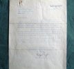 Lettre Autographe Signée de Helga Puglia à Yvonne Astruc 1958-1959. 2 lettres.. PUGLIA Helga (PUGLIA-PAUL)
