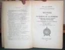 Notes sur la Maison de La Perrière. Edition originale.. LA PERRIERE Henri de