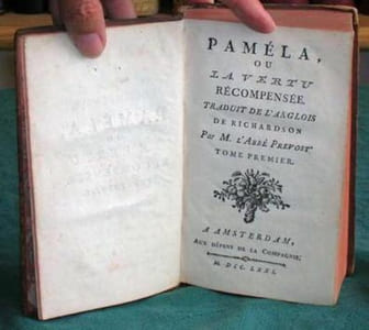 Paméla ou La Vertu récompensée. 4 volumes.