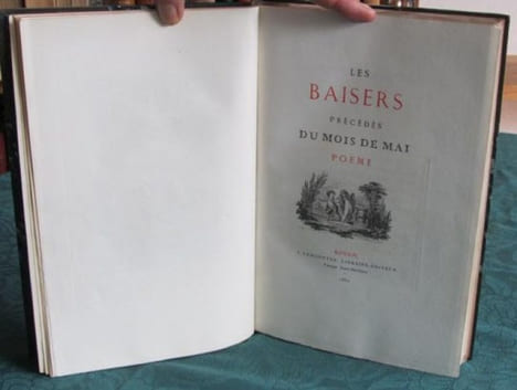 Les Baisers. Le Mois de Mai Poëme. Imitations de plusieurs Poètes Latins.. DORAT Claude Joseph