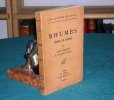 Rhumbs (Notes et autres) - Édition originale.. VALERY Paul