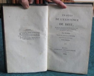 Traité de l’Existence de Dieu. 3 volumes.