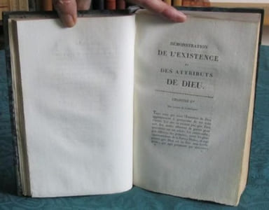 Traité de l’Existence de Dieu. 3 volumes.