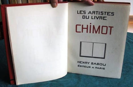 Les Artistes du Livre - Chimot - Édition originale sur Japon nacré.. RAT Maurice - MAGRE Maurice