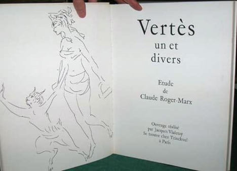 Vertès un et divers. Étude de Claude Roger-Marx - Édition originale.. ROGER-MARX Claude
