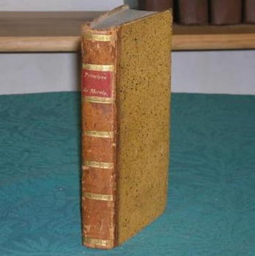 Principes de Morale - Édition originale.. BONNOT DE MABLY Gabriel