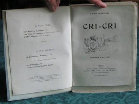 Cri-Cri.. BERGER Cyril
